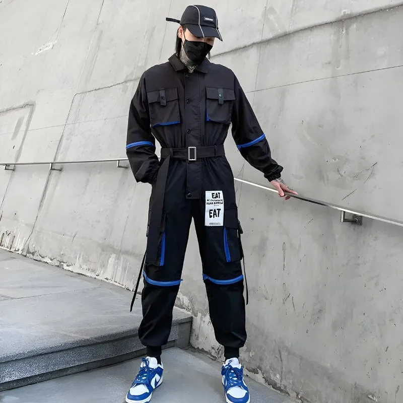 Techwear Multi Pocket Jumpsuit