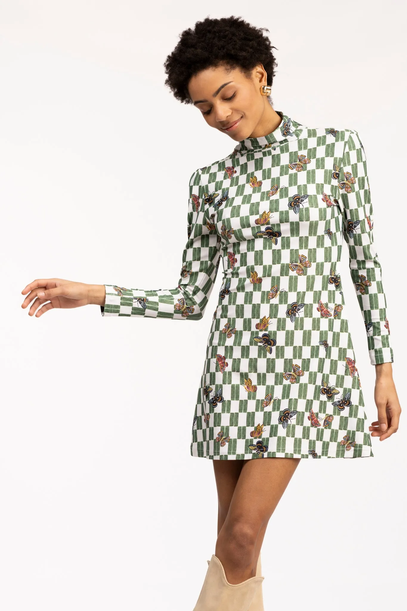 The Dottie Dress - Butterfly Forest