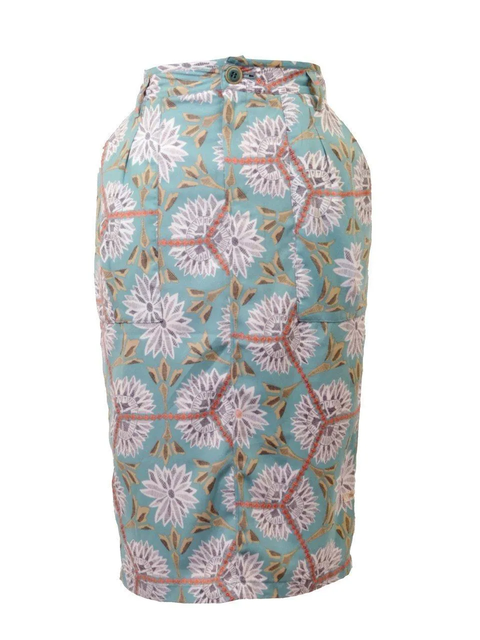 Thursday Island Vintage Print Skirt