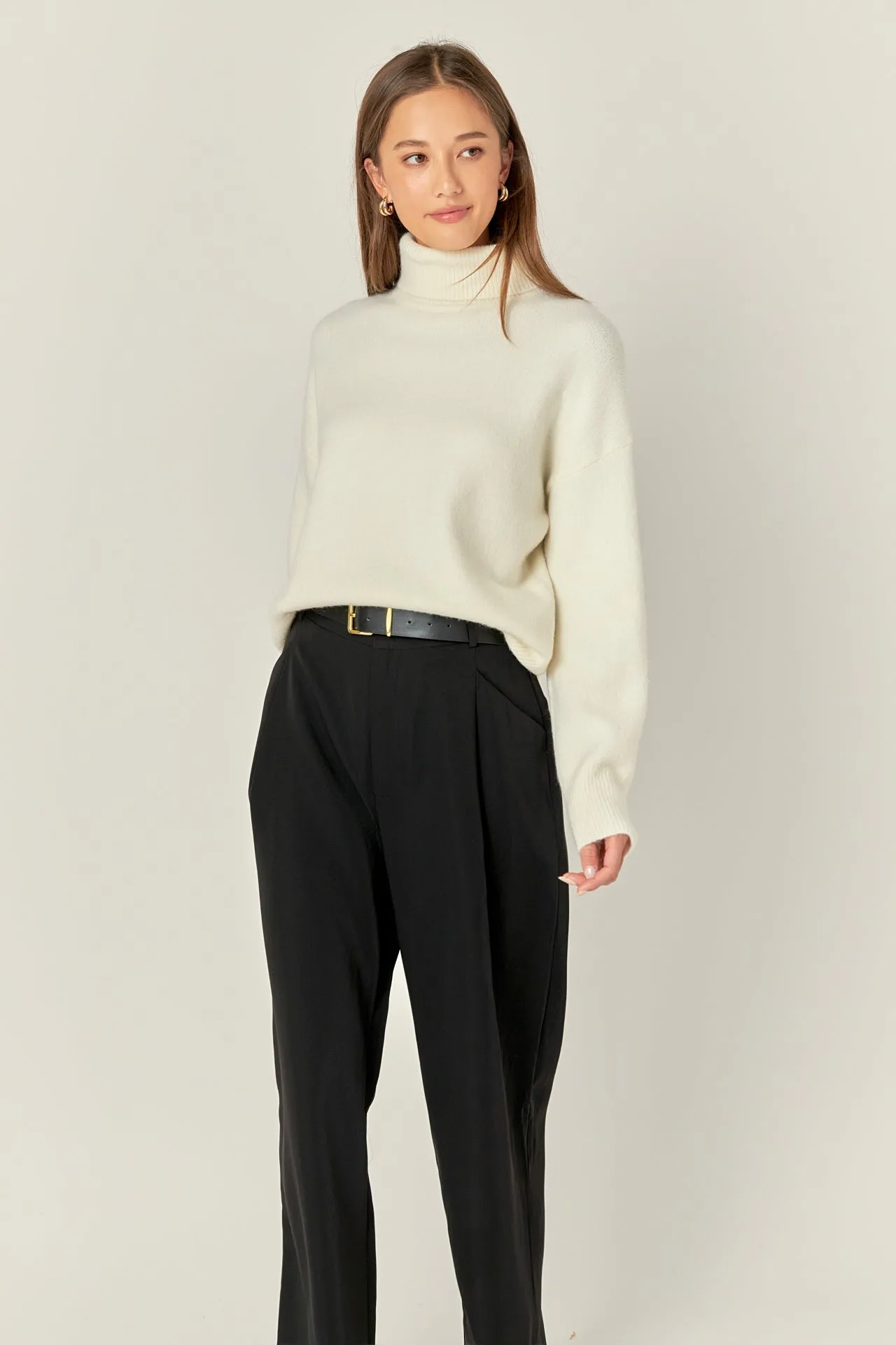 Turtleneck Long Sleeve Sweater