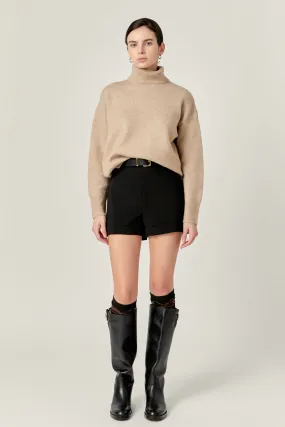 Turtleneck Long Sleeve Sweater