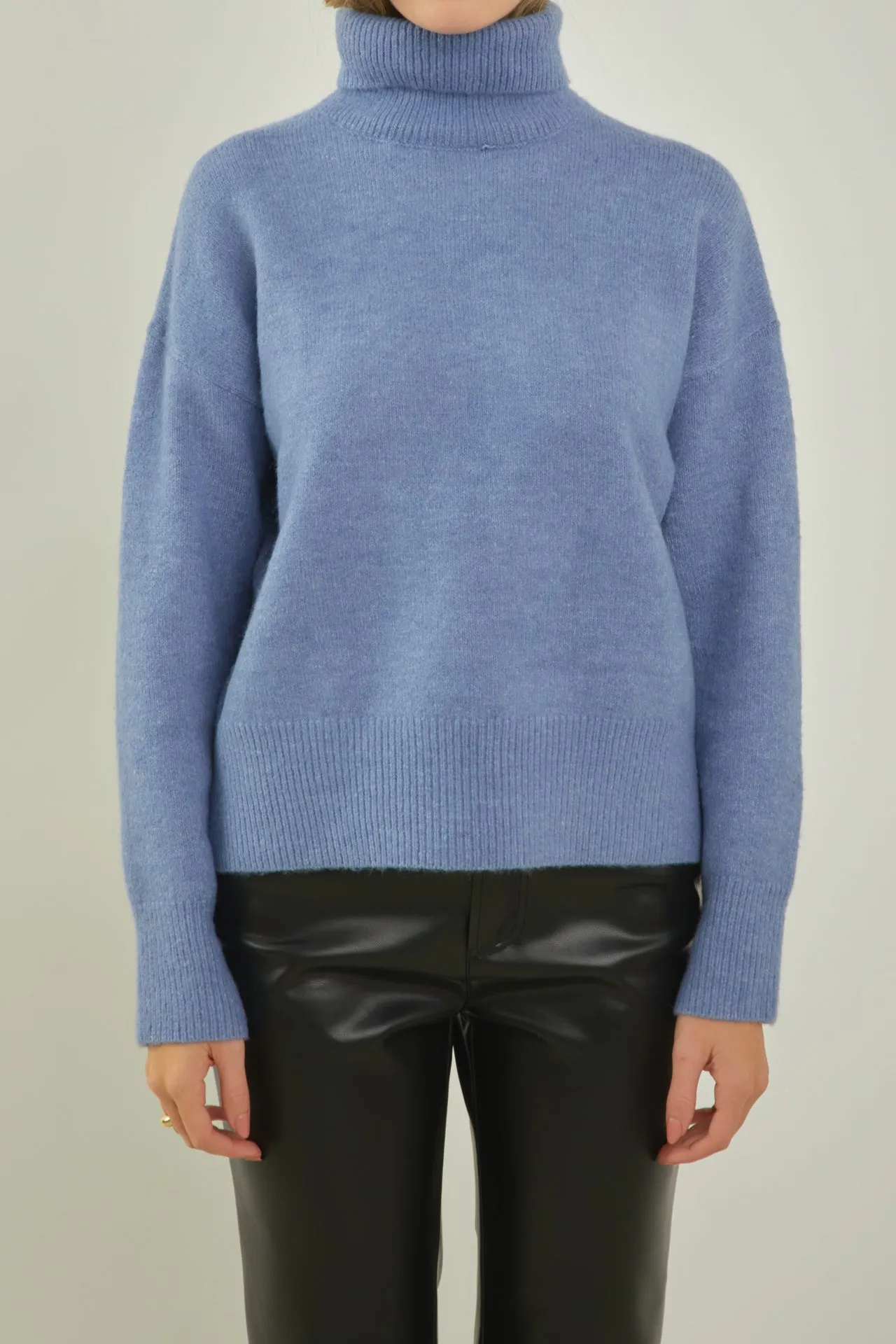 Turtleneck Long Sleeve Sweater