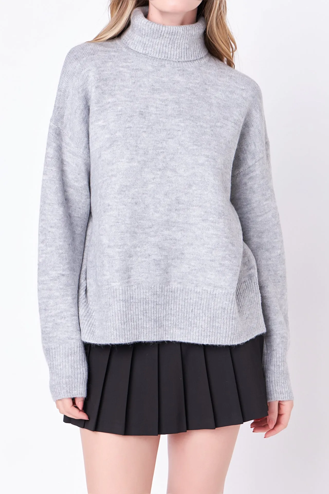 Turtleneck Long Sleeve Sweater