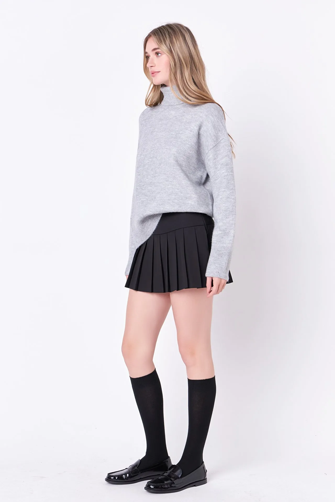 Turtleneck Long Sleeve Sweater