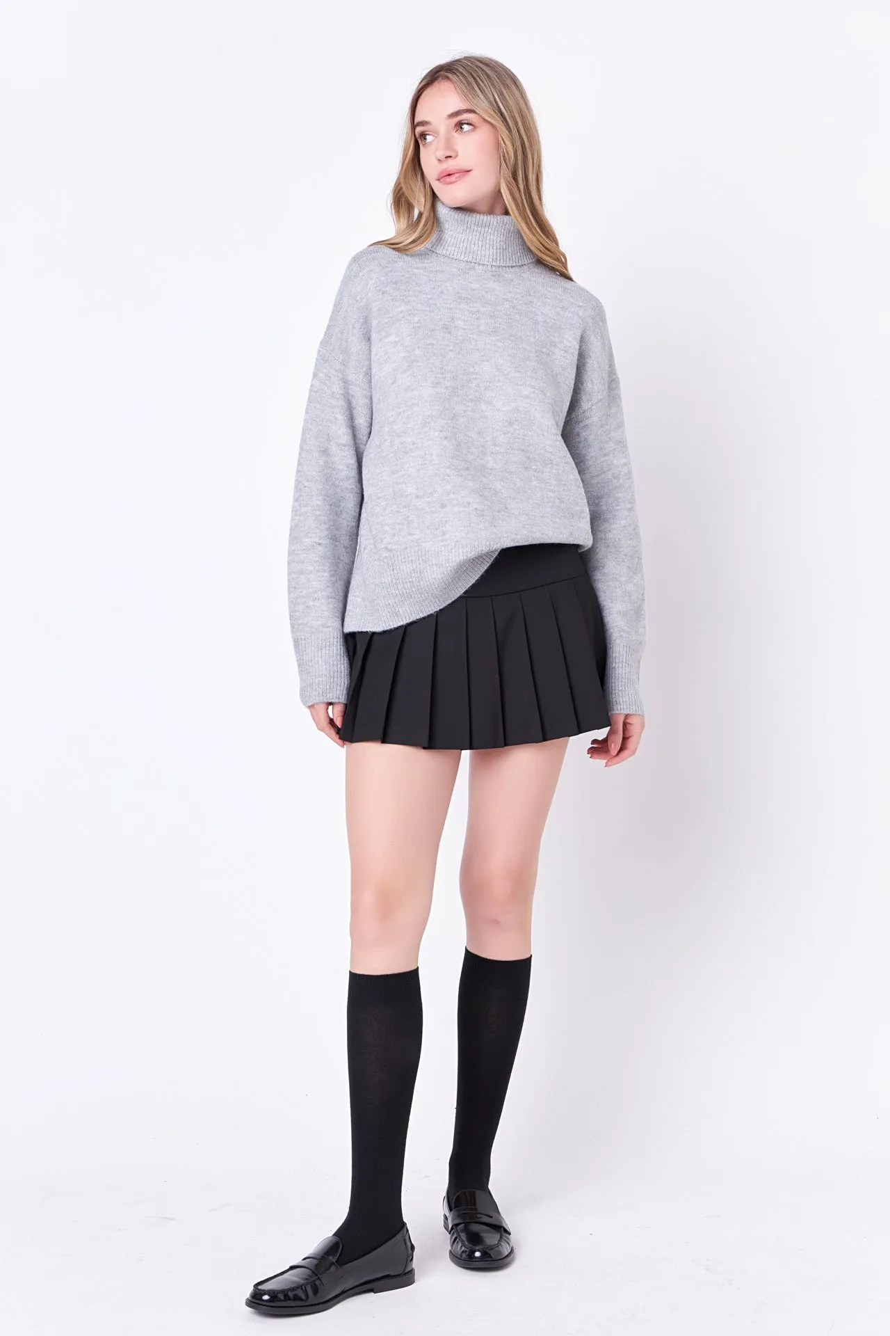 Turtleneck Long Sleeve Sweater