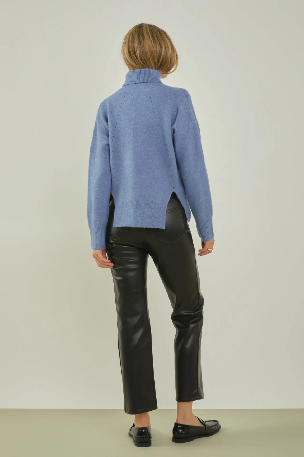 Turtleneck Long Sleeve Sweater