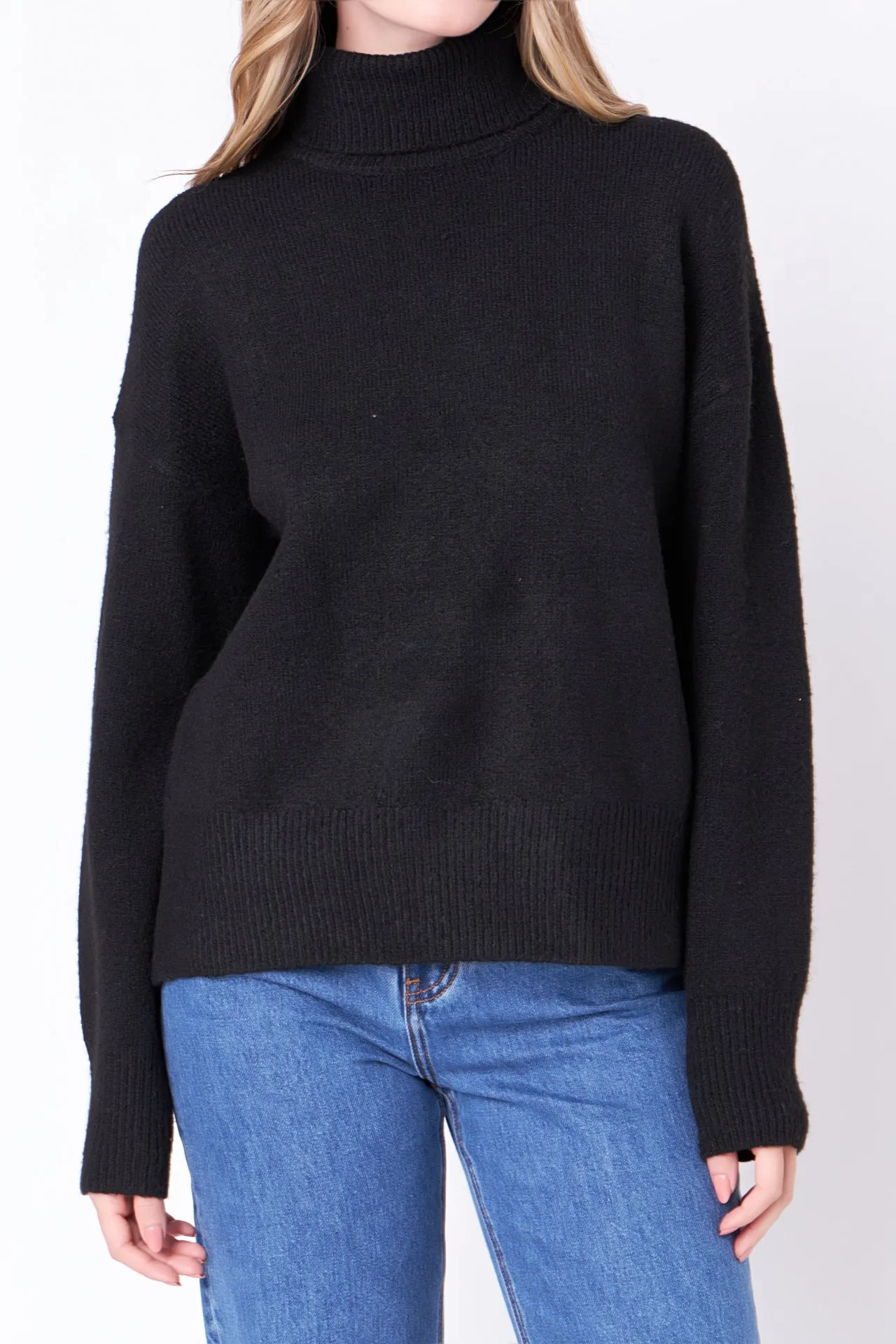 Turtleneck Long Sleeve Sweater