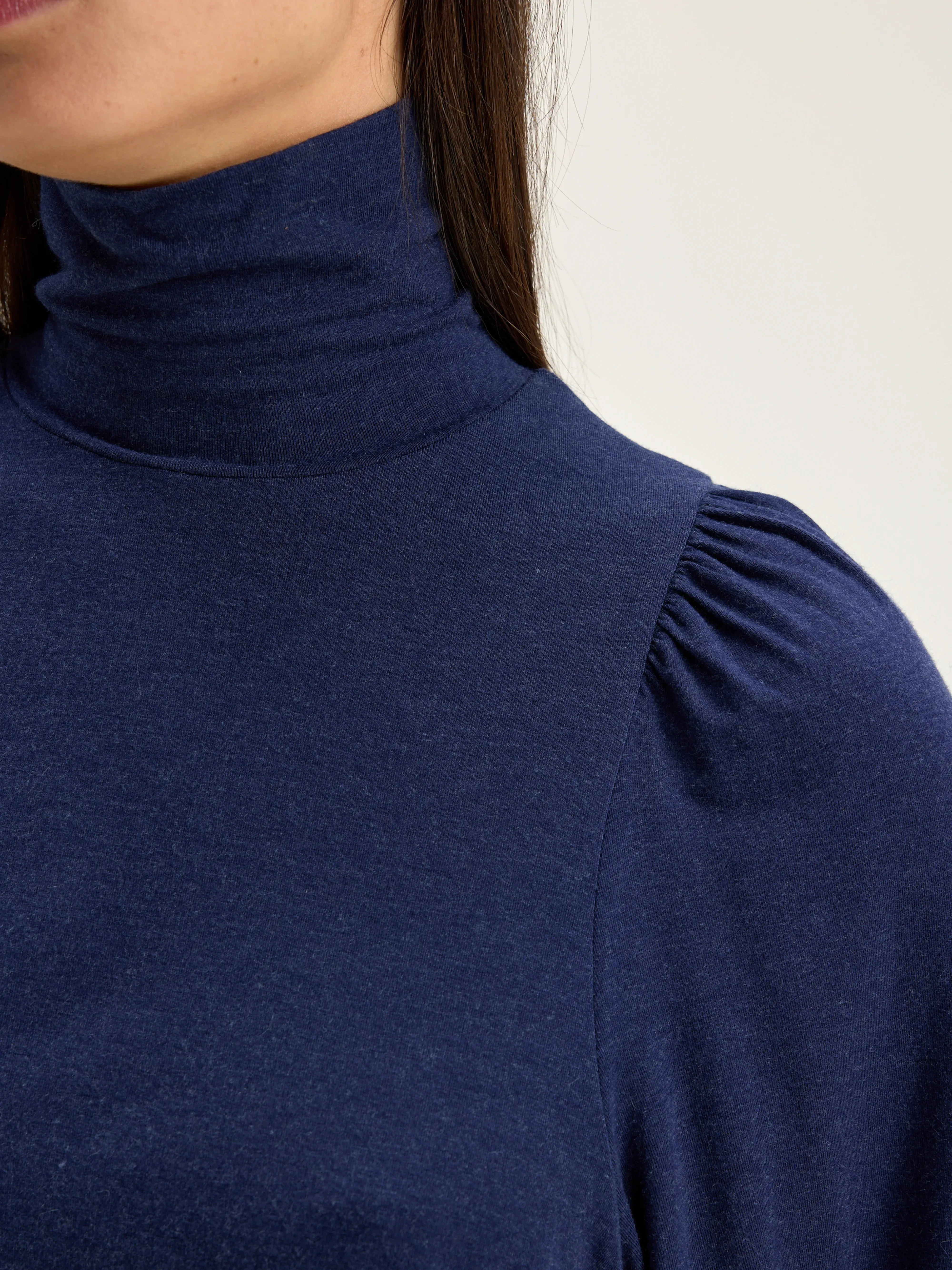 Vazo turtleneck t-shirt (242 / W / NAVAL)