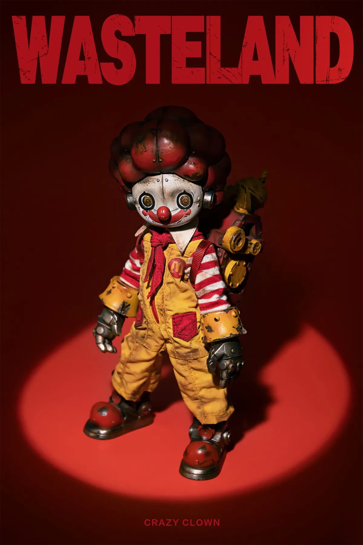 WEARTDOING Wasteland Crazy Clown Mac action figure PREORDER DEPOSIT SHIPS MAR 2025